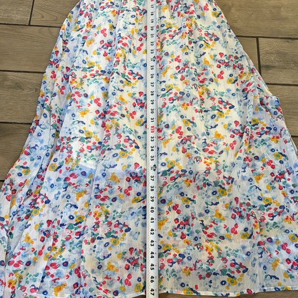 Chic Floral Maxi Dress - Multicolor - Picture 8 of 11